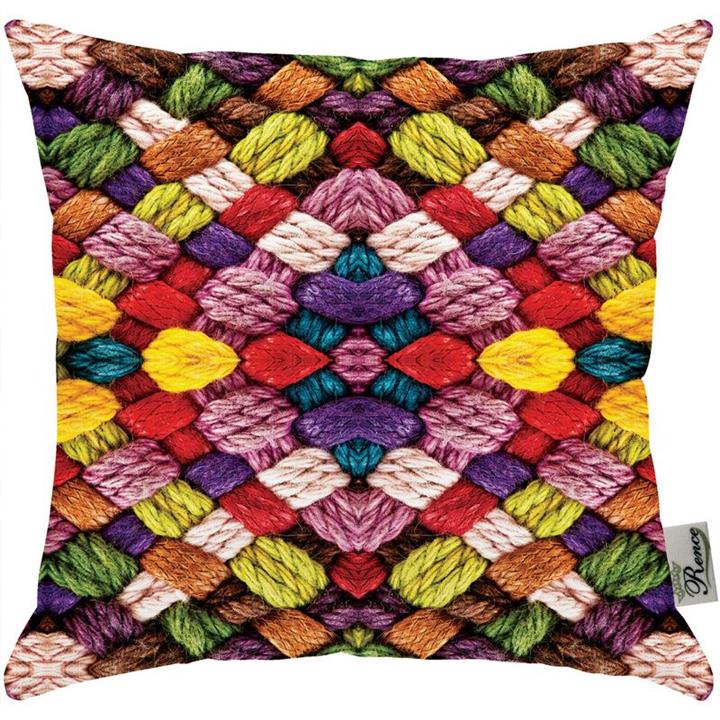 کاور کوسن مخمل رنس مدل C3-10158 سایز 33x33 سانتی متر